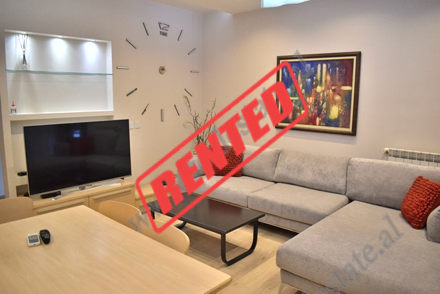 Two bedroom apartment for rent in Sami Frasheri street near Artificial Lake in Tirana, Albania.
It 